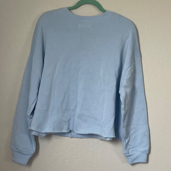 Grayson/Threads NWT Large "Powerful Women Determined to Rise" Blue Sweatshirt - Picture 3 of 6